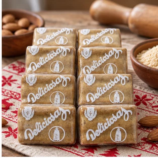 Deliciosas San Enrique, en una mesa de madera