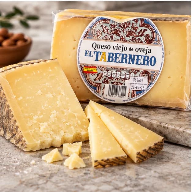 Queso de Oveja Viejo El Tabernero, en detalle